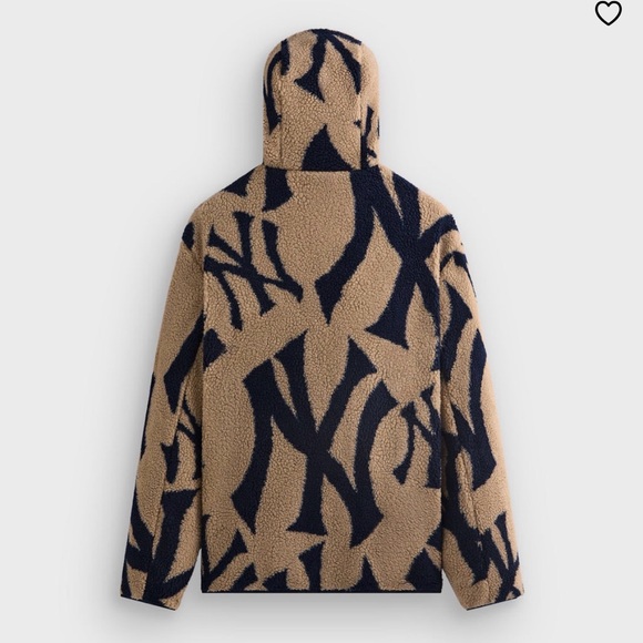 Kith for the New York Yankees Hooded Pinehurst Sherpa Jacket - Picture 2 of 3